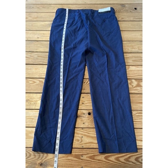NWT Marc New York Dress Pants Size 33X30 Men’s Blue - Picture 4 of 5